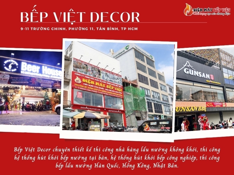 Bếp Việt Decor | Thi công lẩu nướng