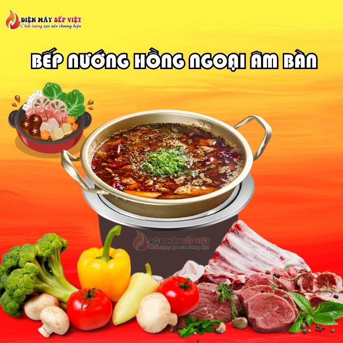 Bếp Nướng Hồng Ngoại Âm Bàn TQ