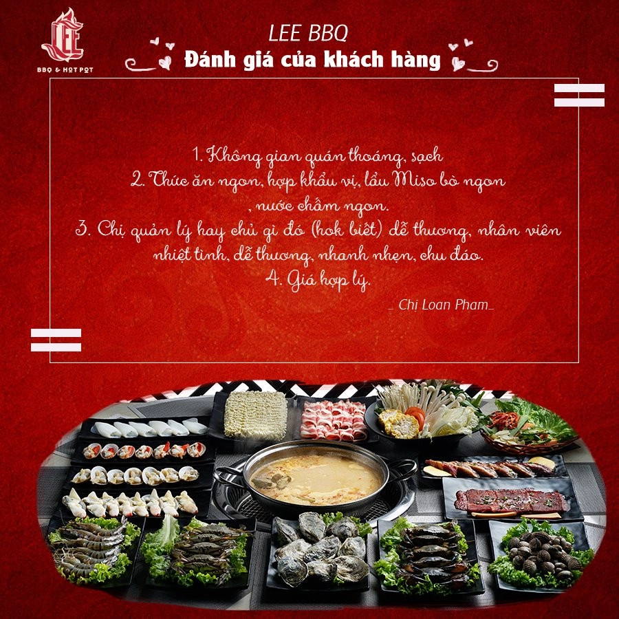 BIÊN HÒA - LEE BBQ ẨM THỰC HÀN QUỐC