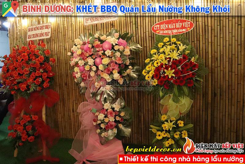 Bình Dương - Thi công Quán Khét BBQ Lẩu & Nướng Không Khói