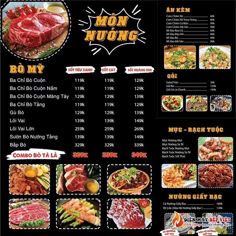 Bình Dương - Thi công Quán Khét BBQ Lẩu & Nướng Không Khói