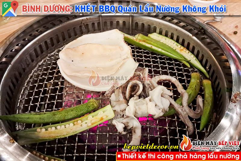 Bình Dương - Thi công Quán Khét BBQ Lẩu & Nướng Không Khói