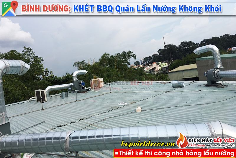 Bình Dương - Thi công Quán Khét BBQ Lẩu & Nướng Không Khói