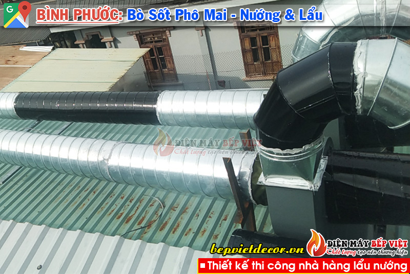 Bình Phước - Nâng Cấp Quán lên Hệ Thống Nướng Không Khói