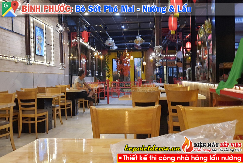 Bình Phước - Nâng Cấp Quán lên Hệ Thống Nướng Không Khói