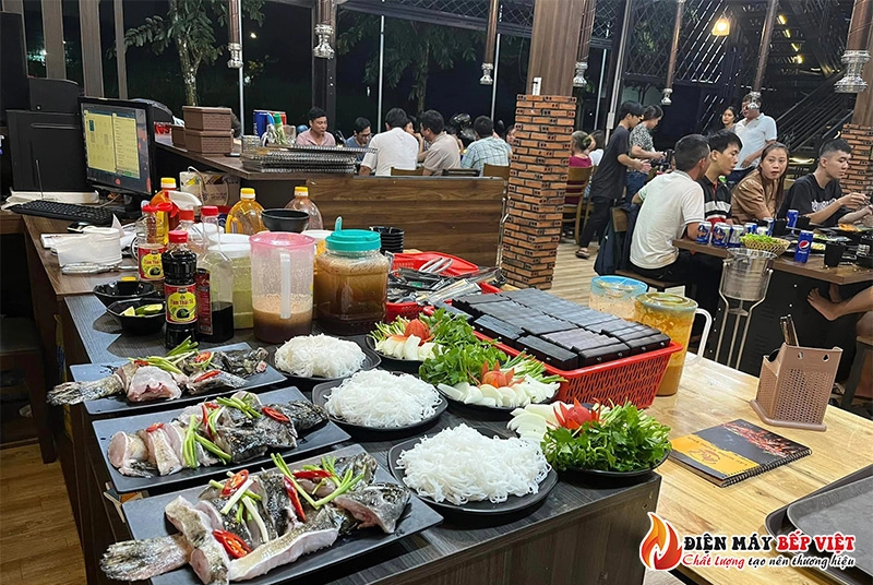 Bình Phước - Nhà hàng Mật BBQ lẩu nướng không khói