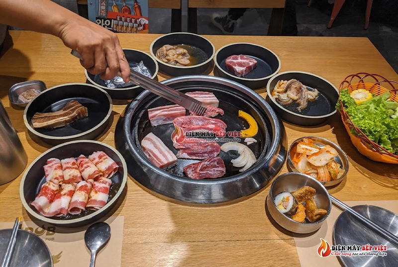 Buffet lẩu nướng TPHCM giá rẻ - nhà hàng K-PUB quận 3