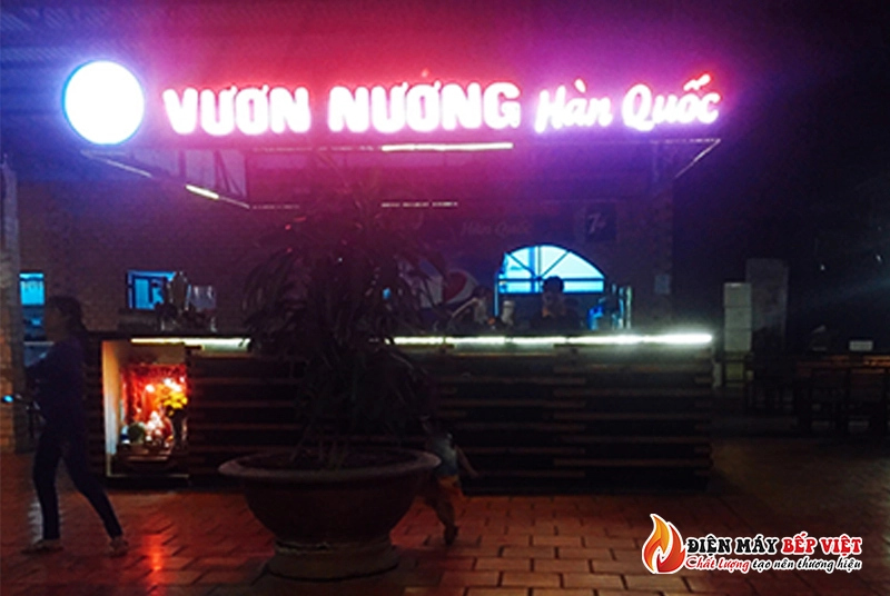 Cần Thơ - Nhà hàng ẩm thực vườn nướng Hàn Quốc