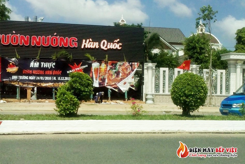 Cần Thơ - Nhà hàng ẩm thực vườn nướng Hàn Quốc