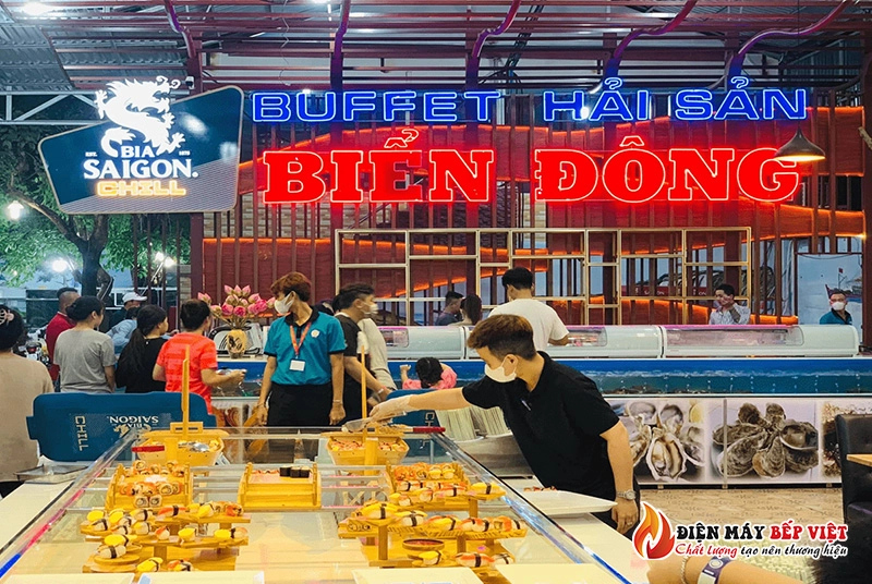 Cần Thơ - Nhà hàng Buffet hải sản Biển Đông