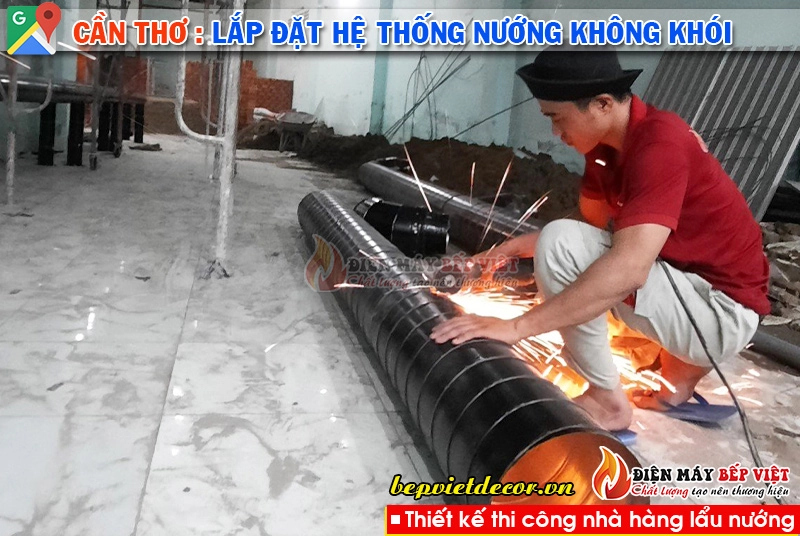 Cần Thơ - Thi công lẩu nướng không khói