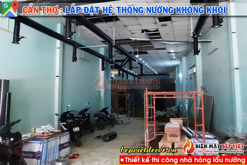 Cần Thơ - Thi công lẩu nướng không khói