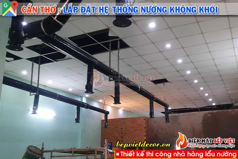 Cần Thơ - Thi công lẩu nướng không khói