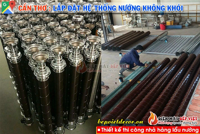 Cần Thơ - Thi công lẩu nướng không khói