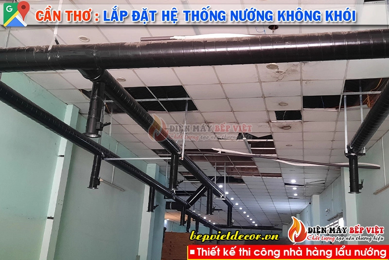 Cần Thơ - Thi công lẩu nướng không khói