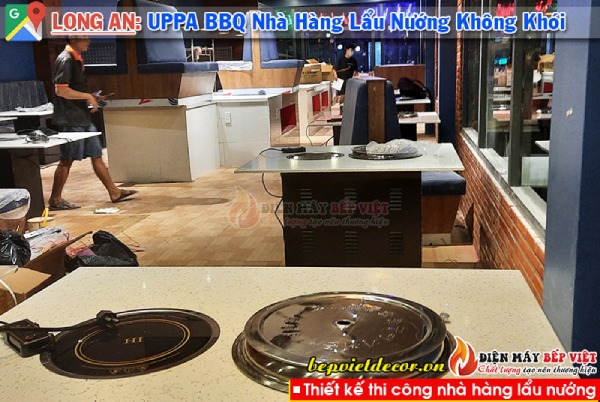 Hệ thống hút khói nhà hàng UPPA BBQ tại Cần Giuộc