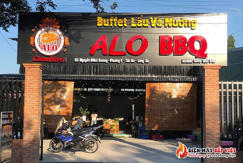 Long An - Nhà hàng Buffet lẩu và nướng Alo BBQ