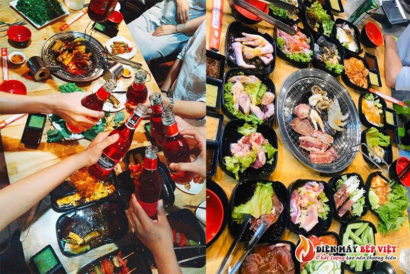 Long An - Quán lẩu nướng Chibi Garden Buffet