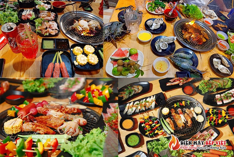 Long An - Quán lẩu nướng Chibi Garden Buffet