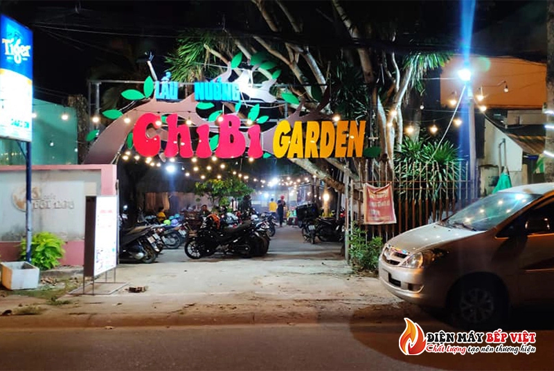 Long An - Quán lẩu nướng Chibi Garden Buffet