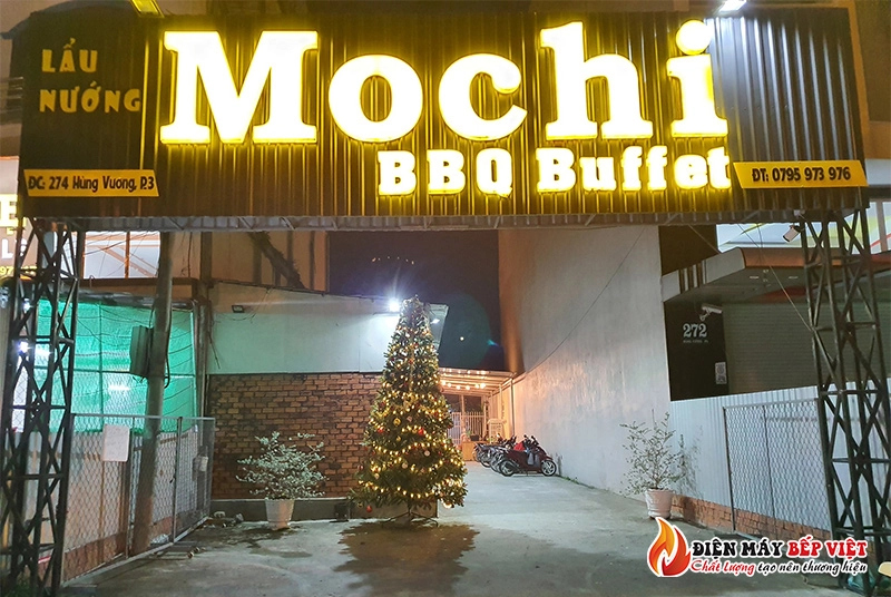 Long An - Quán lẩu nướng Mochi BBQ Buffet