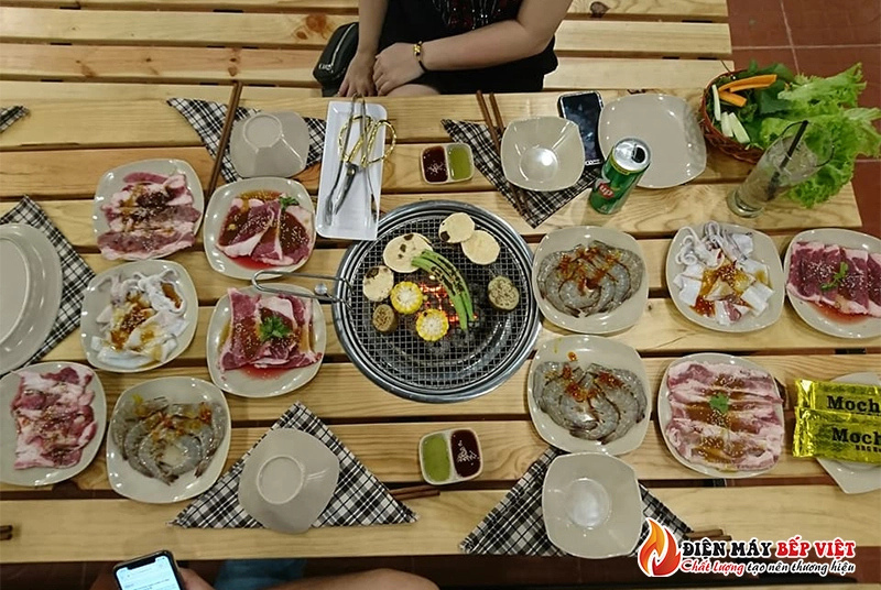 Long An - Quán lẩu nướng Mochi BBQ Buffet