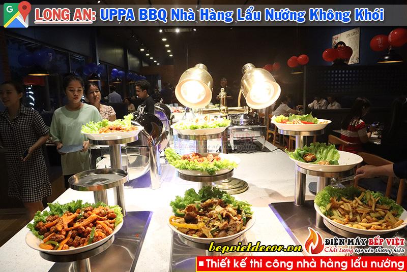 Cần Giuộc Long An - Thi Công Hệ Thống Hút Khói Bếp Nướng Nhà Hàng UPPA BBQ