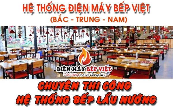 Bepvietdecor – Đơn vị lắp đặt ống hút mùi khói bếp nướng tại bàn uy tín