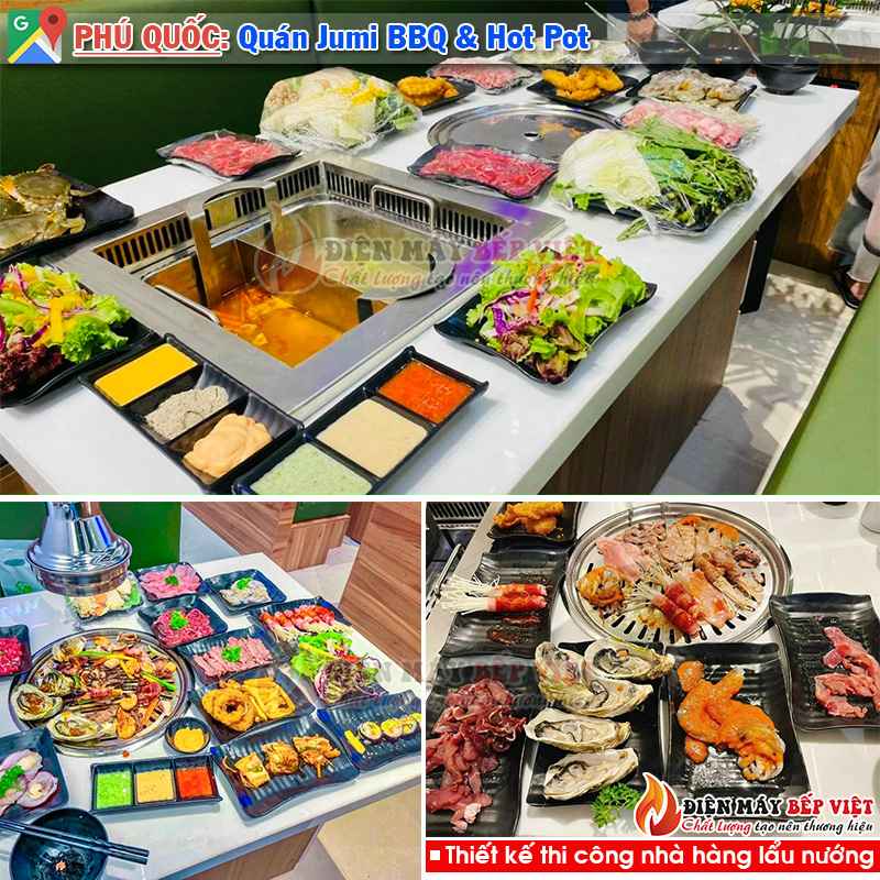 Phú Quốc - Quán Lẩu Nướng Jumi BBQ & Hot Pot