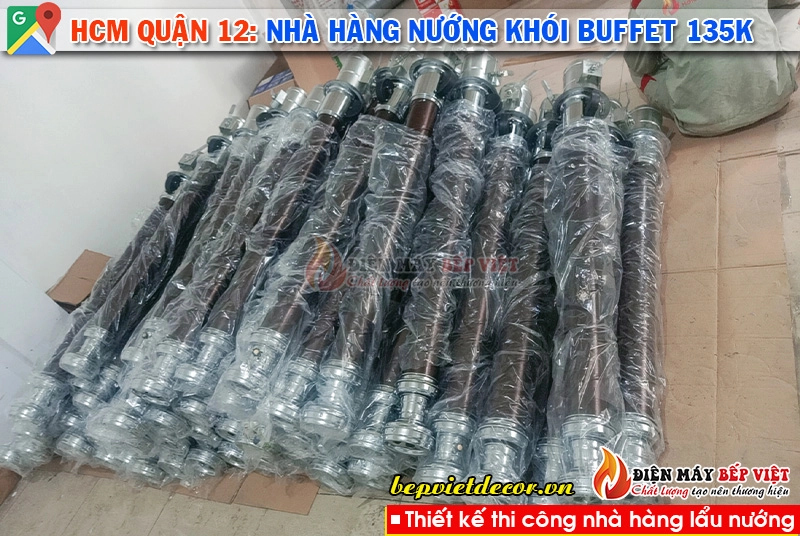 HCM quận 12 - Hệ thống nhà hàng nướng khói Buffet 135k