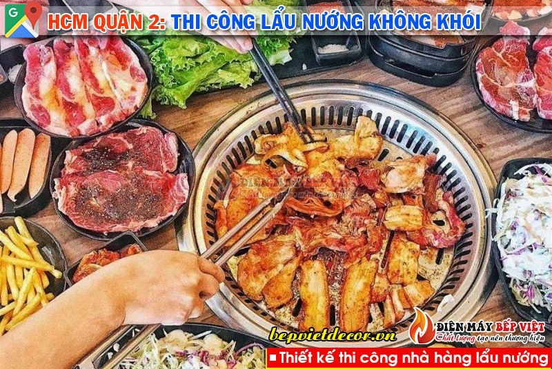 Quận 2 TPHCM - Nhà hàng HA . NONG Charcoal Grill Lẩu Nướng Nhật Bản