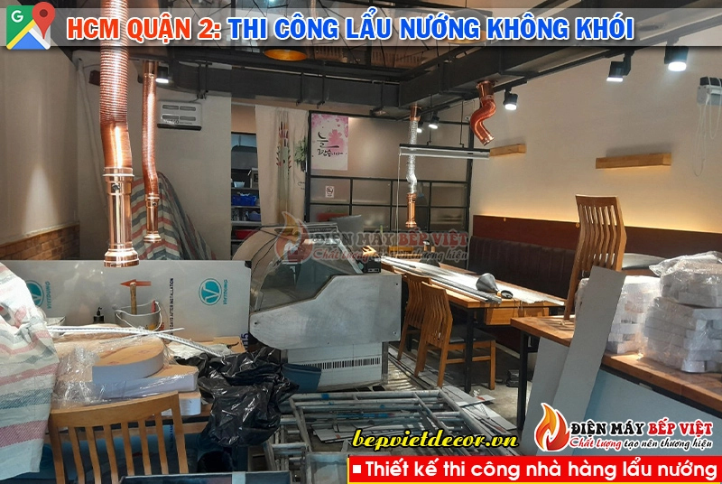 Quận 2 TPHCM - Nhà hàng HA . NONG Charcoal Grill Lẩu Nướng Nhật Bản