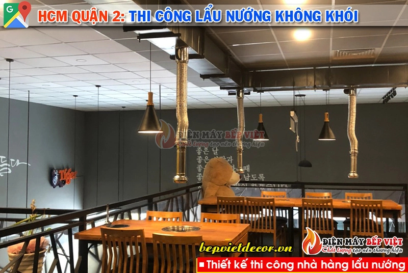 Quận 2 TPHCM - Nhà hàng HA . NONG Charcoal Grill Lẩu Nướng Nhật Bản