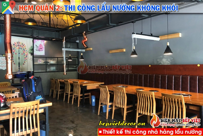 Quận 2 TPHCM - Nhà hàng HA . NONG Charcoal Grill Lẩu Nướng Nhật Bản