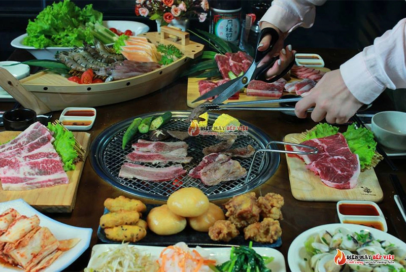 Quán lẩu nướng ngon TPHCM - Kanpai BBQ quận Tân Bình