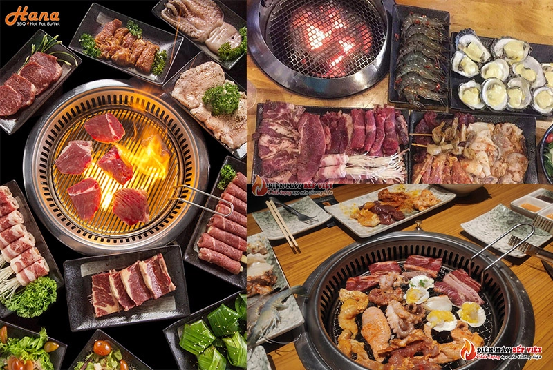 Quán lẩu nướng TPHCM - Nhà hàng Hana BBQ quận 3