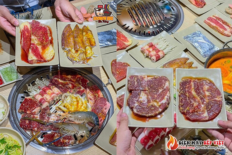 Sóc Trăng - Nhà hàng Soowon BBQ - Buffet lẩu nướng