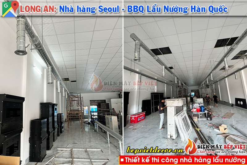 Thi Công Hệ Thống Seoul - BBQ Lẩu & Nướng Hàn Quốc