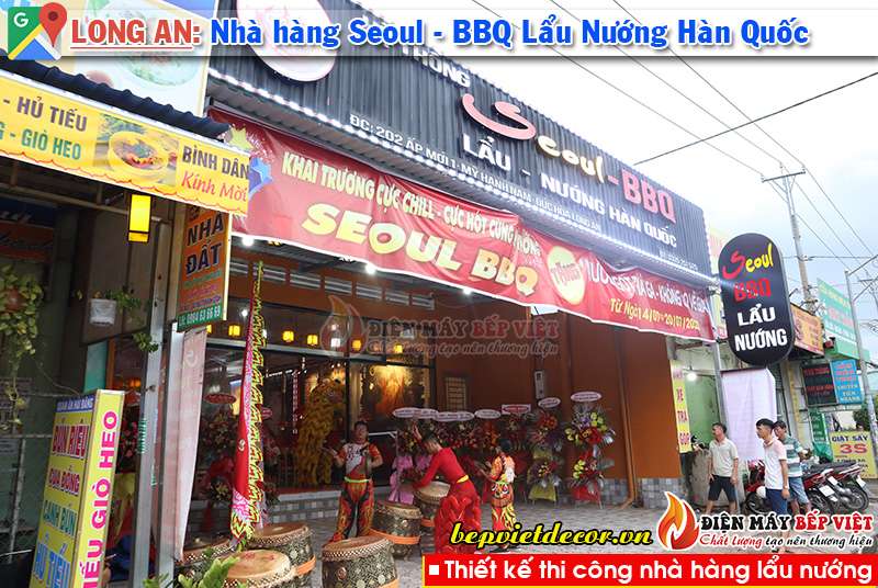 Thi Công Hệ Thống Seoul - BBQ Lẩu & Nướng Hàn Quốc