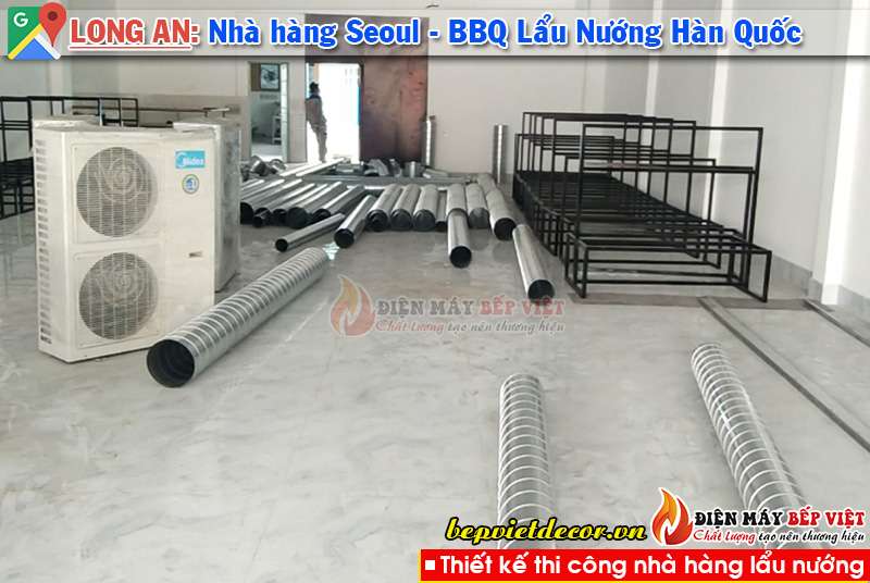 Thi Công Hệ Thống Seoul - BBQ Lẩu & Nướng Hàn Quốc