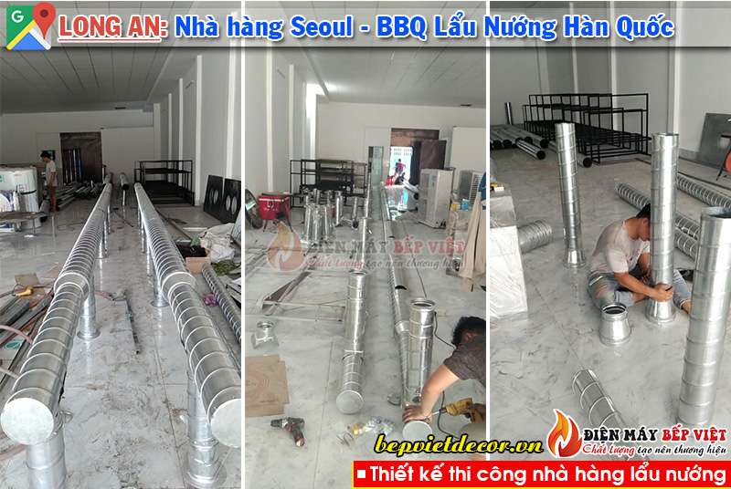 Thi Công Hệ Thống Seoul - BBQ Lẩu & Nướng Hàn Quốc