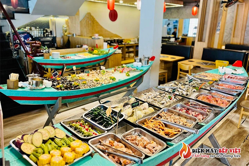 Tiền Giang - Sisters Buffet nướng lẩu