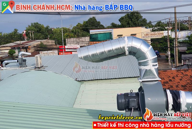 Tp.Hồ Chí Minh - Thi công nhà hàng Bắp BBQ Lẩu Nướng Không Khói!