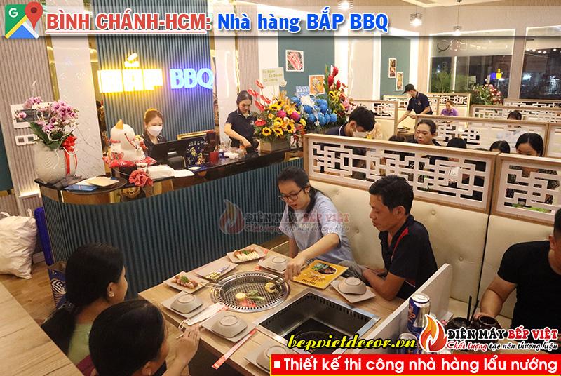 Tp.Hồ Chí Minh - Thi công nhà hàng Bắp BBQ Lẩu Nướng Không Khói!