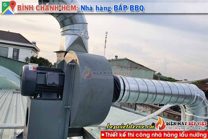 Tp.Hồ Chí Minh - Thi công nhà hàng Bắp BBQ Lẩu Nướng Không Khói!