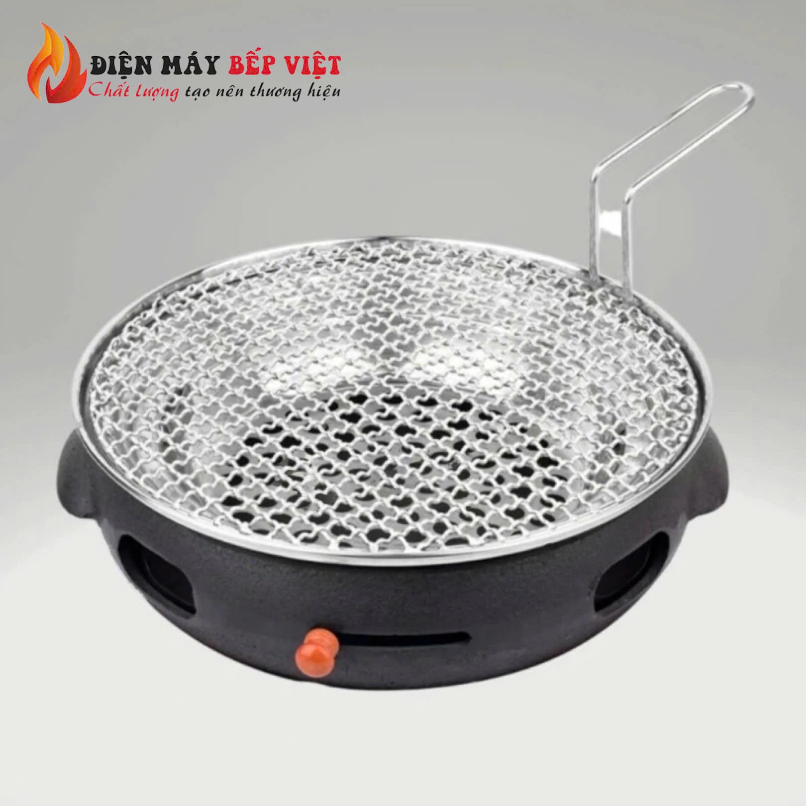 Vỉ Nướng Inox Lưới Có Tay Cầm