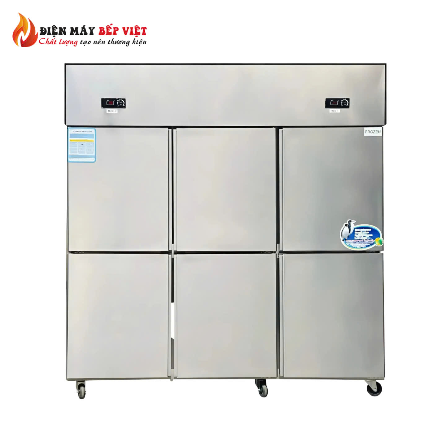 Tủ Đông Mát 6 Cánh SLLDZ4-1300L