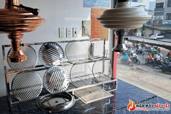 Các loại vỉ nướng BBQ chất liệu inox dễ sử dụng và dễ vệ sinh