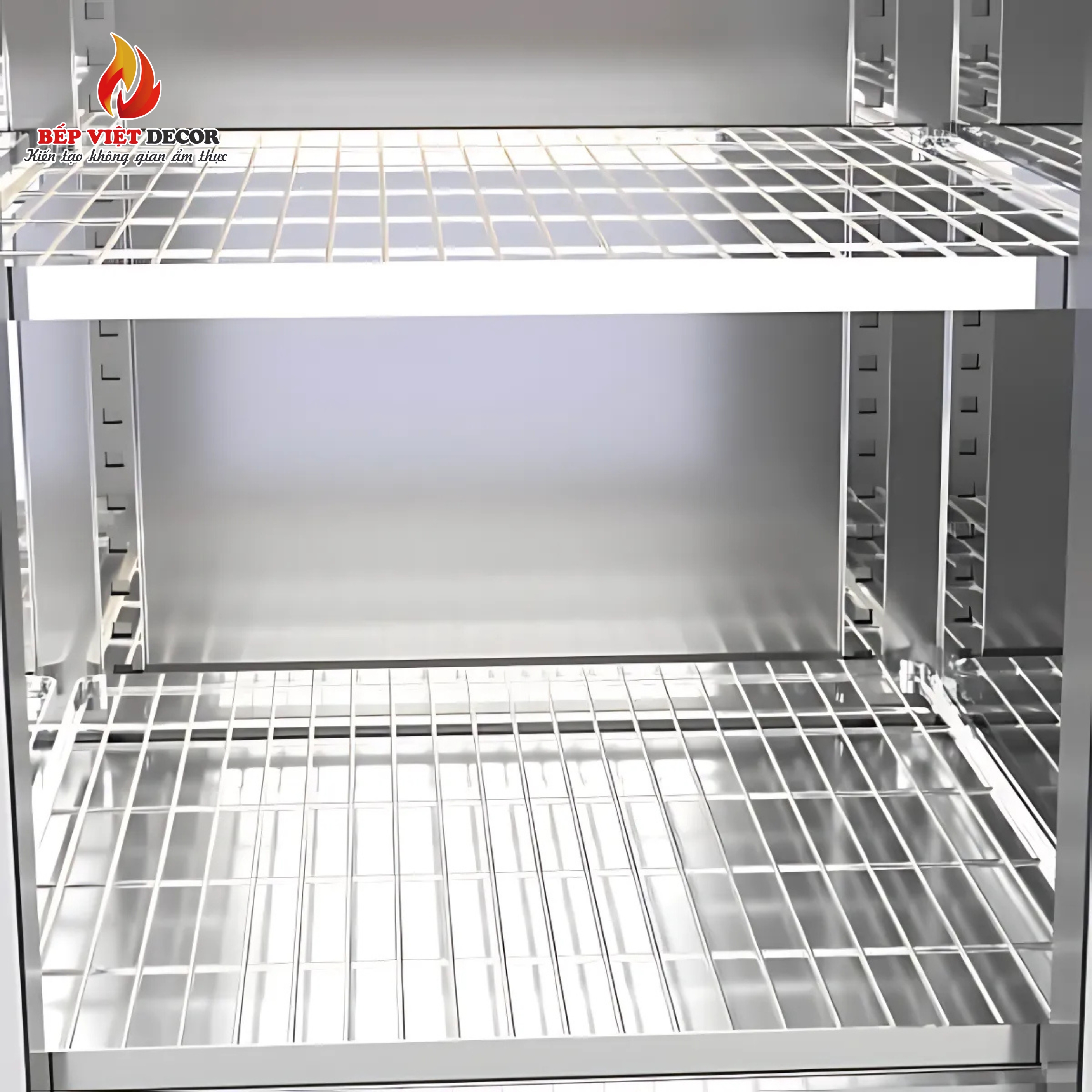 Tủ Mát Đứng Quạt Gió 2 Cánh Kính 1100L