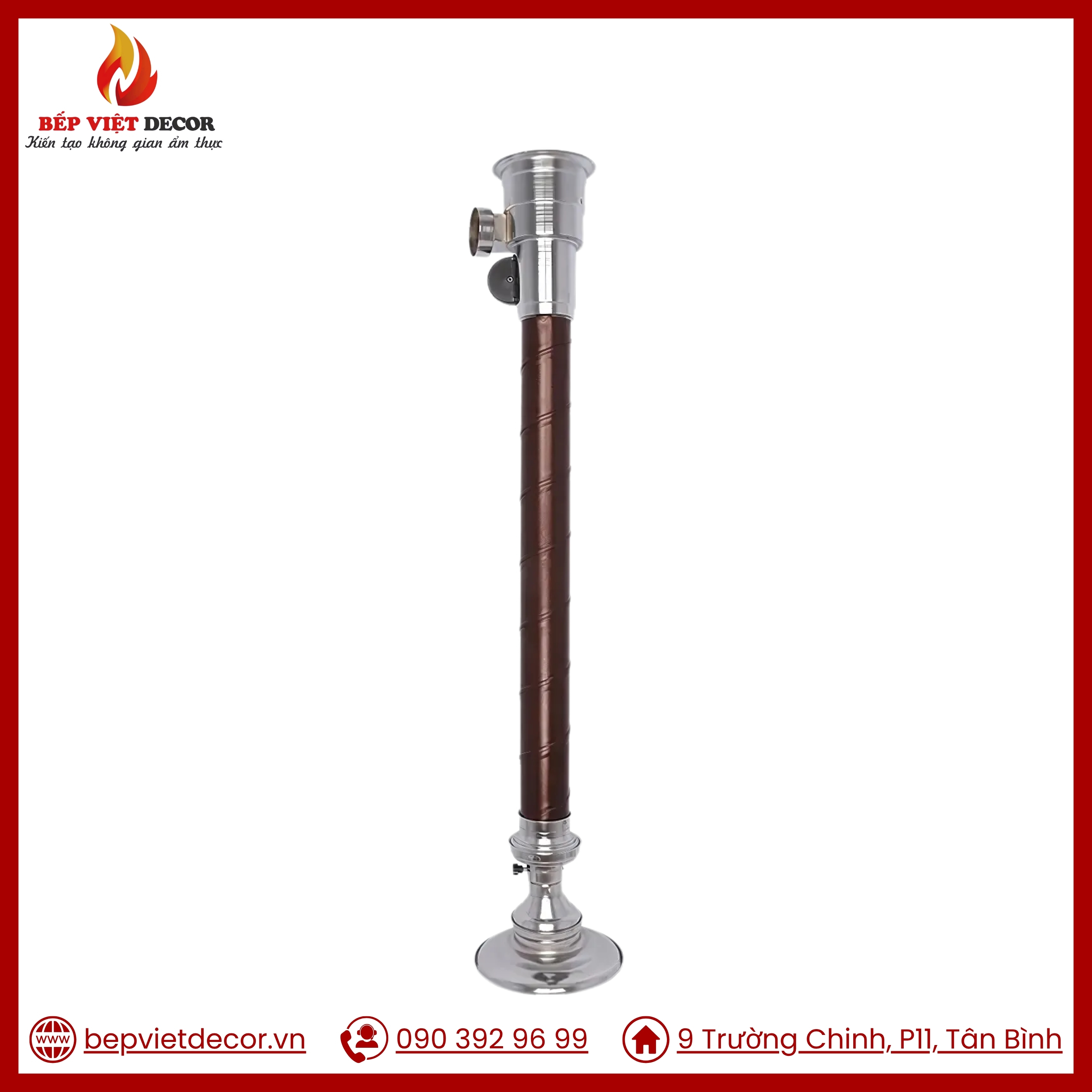 Ống Hút Khói Cứng Màu Nâu Cafe
